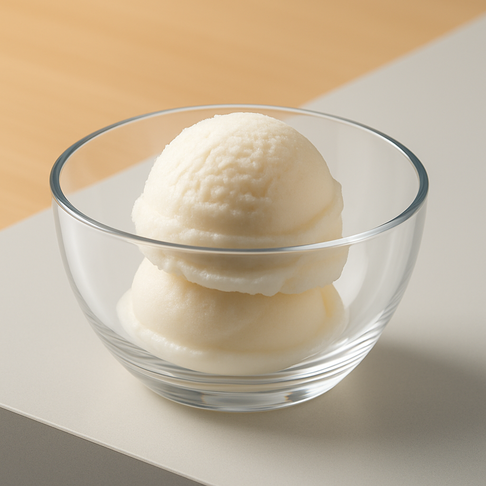 Organic Sorbet Base: Plain, Kosher, Gluten Free, Vegan (Low Citric Acid)