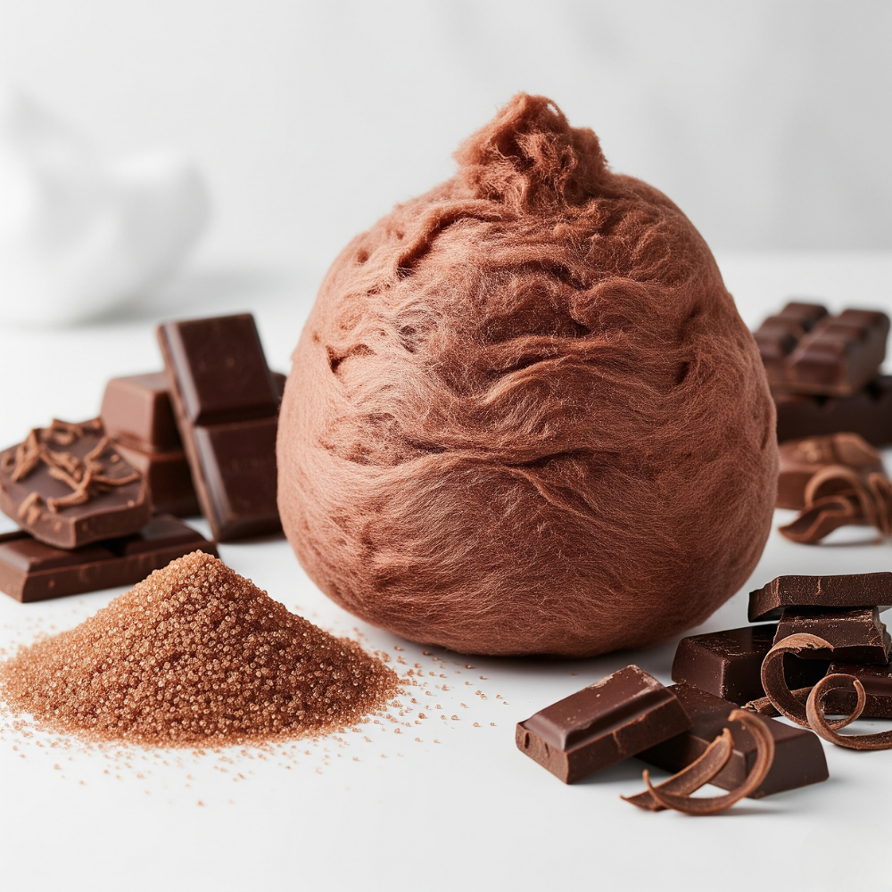 Chocolate Cotton Candy Floss Sugar