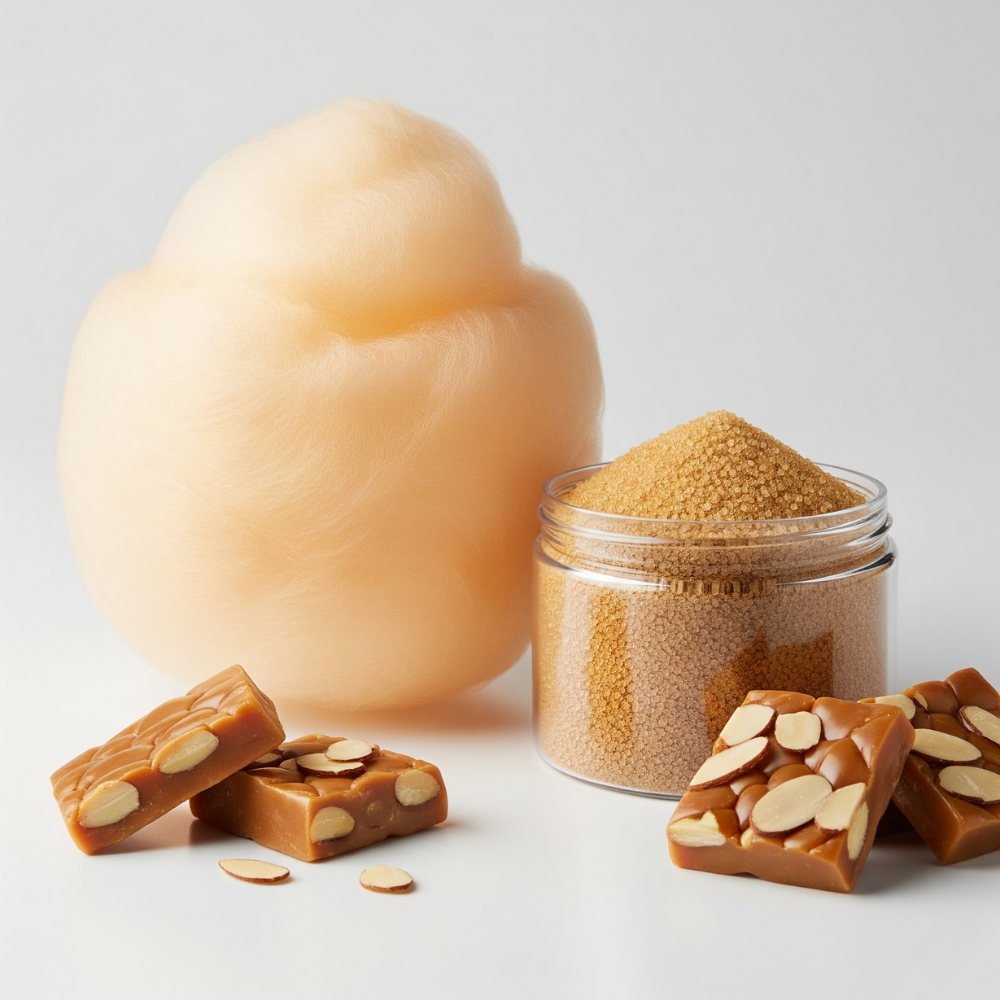 English Toffee Cotton Candy Floss Sugar