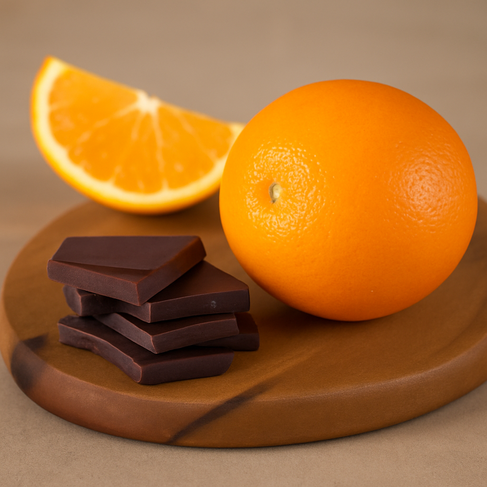 Orange Chocolate Cotton Candy Floss Sugar