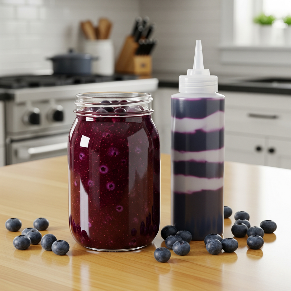Blueberry Topping and Variegate (Vegan, Kosher, Gluten-Free, Lactose-Free)