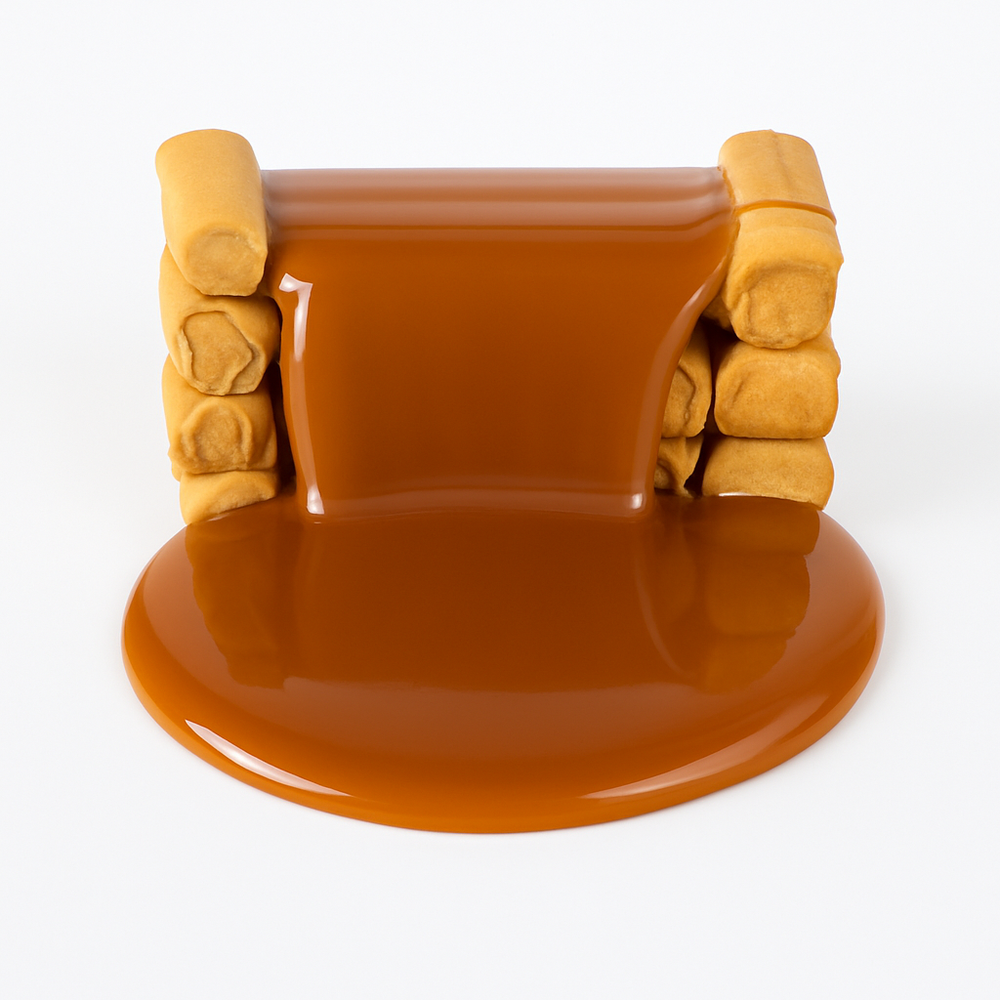 Organic Caramel Topping and Variegate