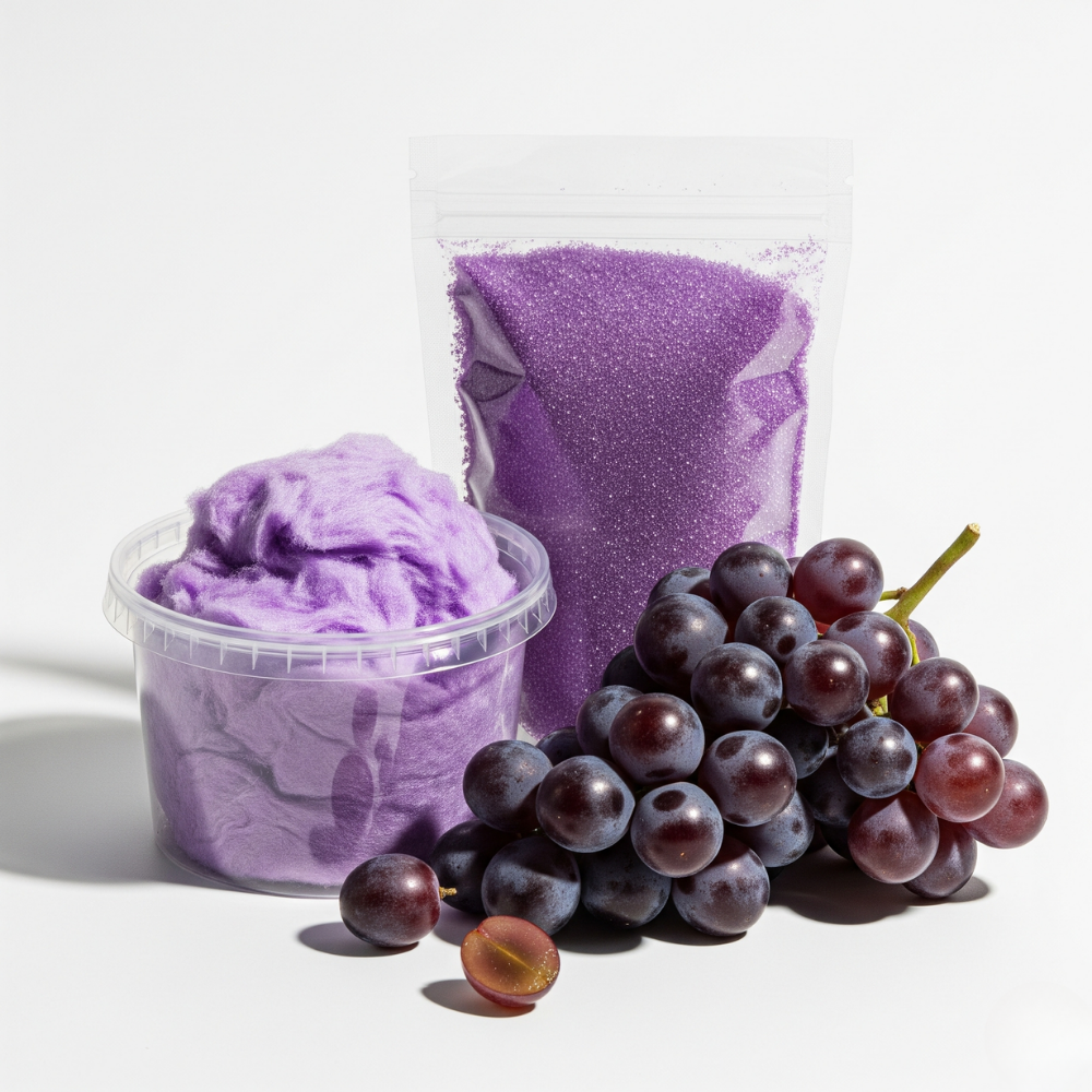 Concord Grape Cotton Candy Floss Sugar