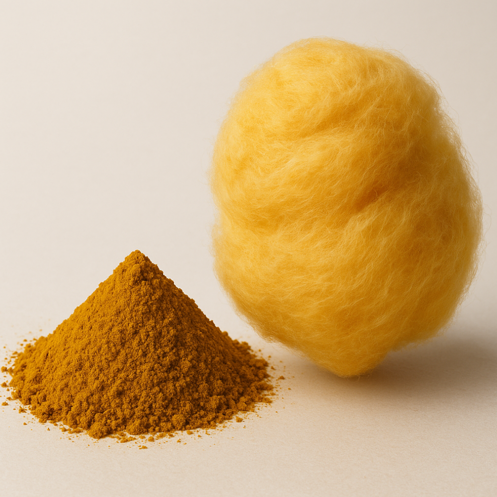 Organic Curry Cotton Candy Floss Sugar