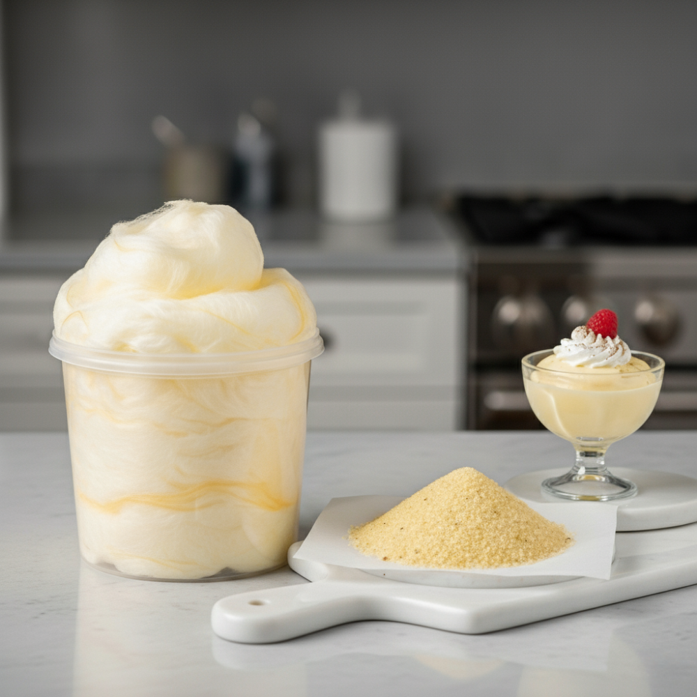 Bavarian Cream Cotton Candy Floss Sugar