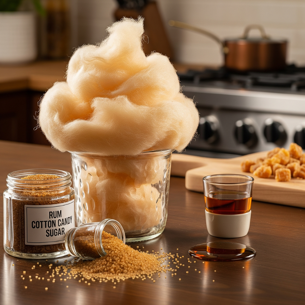 Butter Rum Cotton Candy Floss Sugar