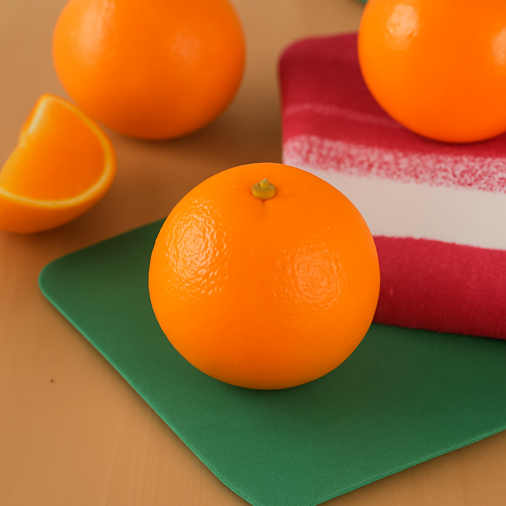 Tangerine Cotton Candy Floss Sugar