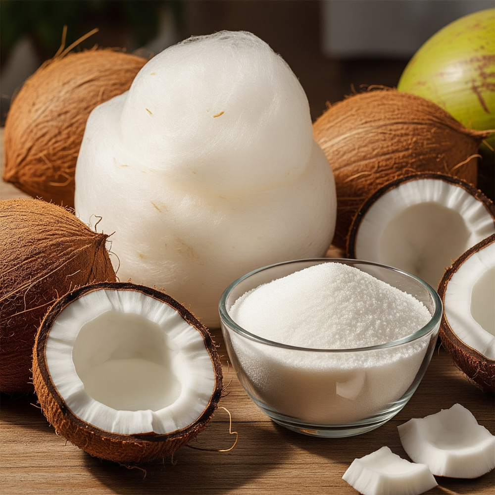 Coconut Cotton Candy Floss Sugar, Organic