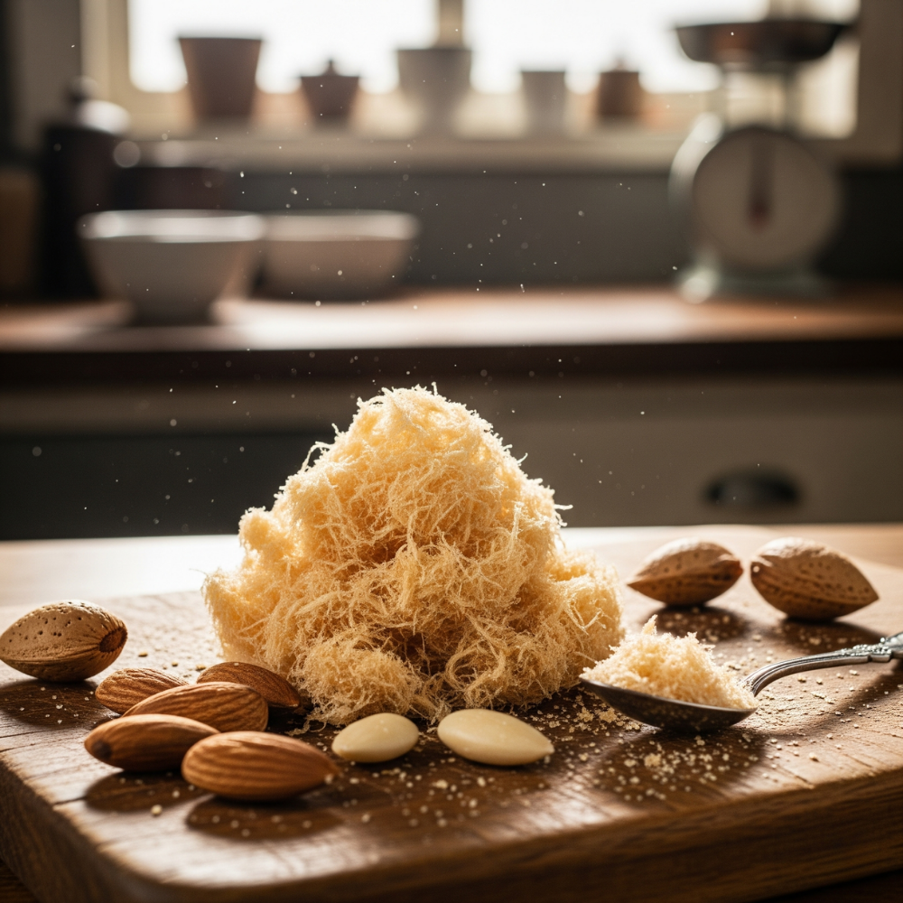 Almond Cotton Candy Floss Sugar, Organic