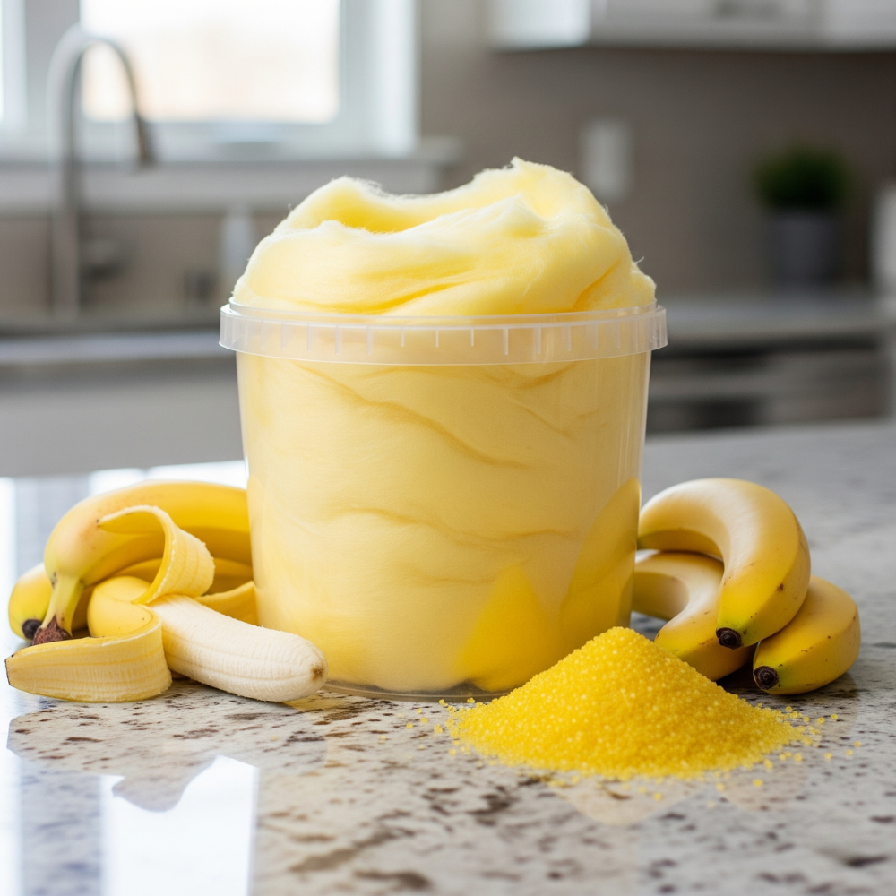 Banana Cotton Candy Floss Sugar, Organic