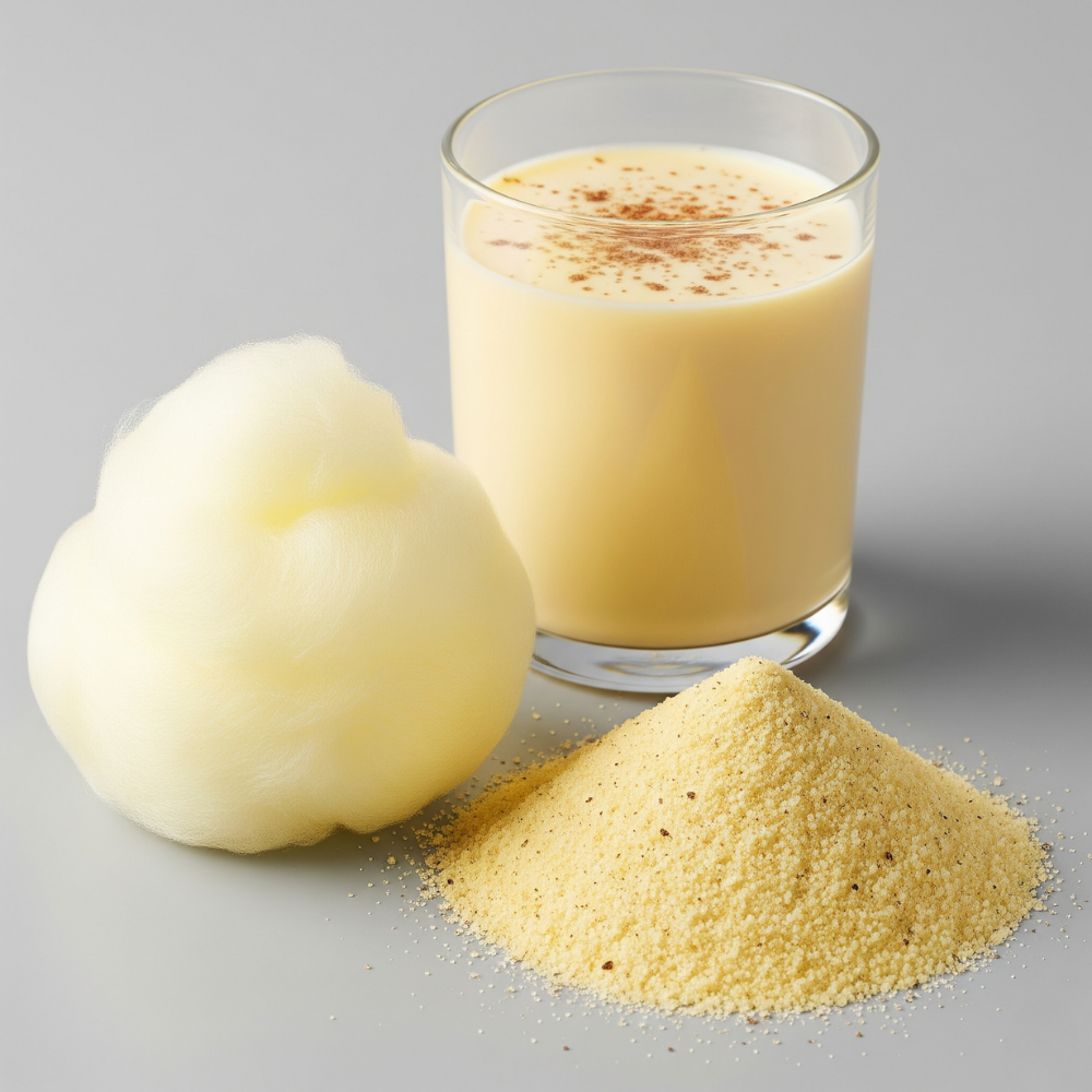 Eggnog Cotton Candy Floss Sugar, Organic