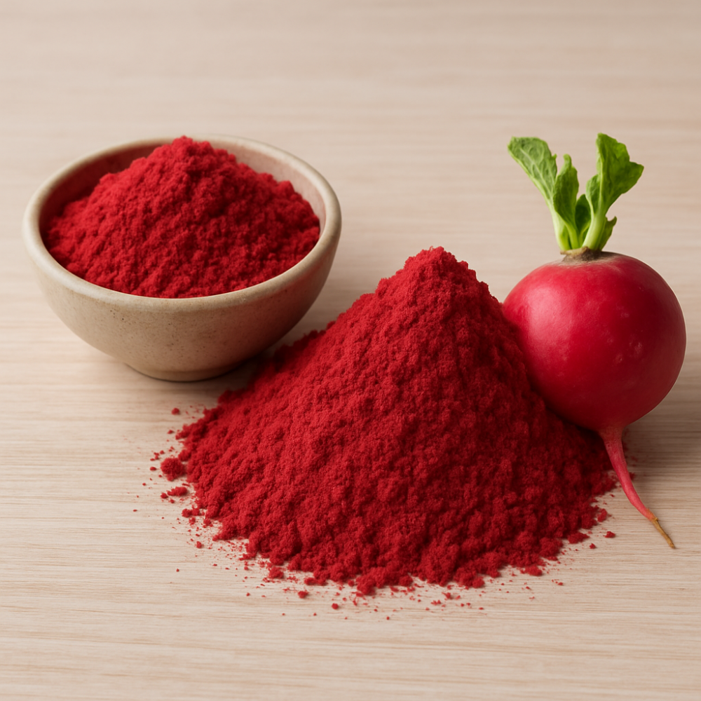 Red Food Coloring Powder (Made with Red Radish), Natural
