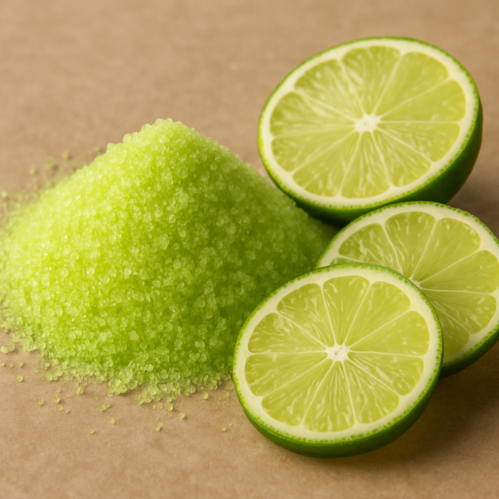 Organic Lime Rickey Cotton Candy Floss Sugar