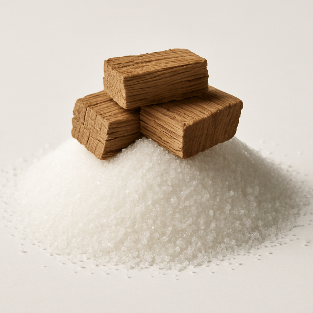 Organic Oak Smoke Flavor Cotton Candy Floss Sugar