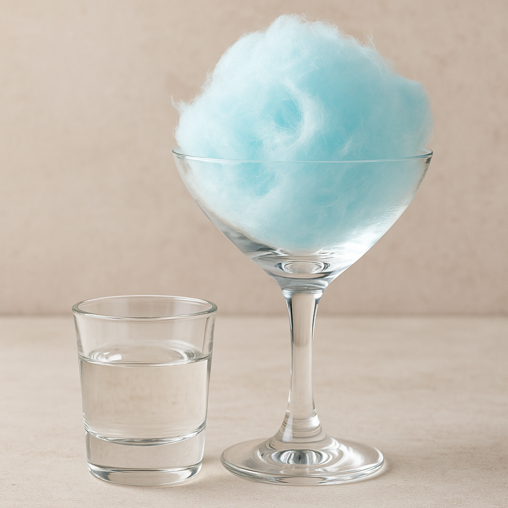 Organic Triple Sec Cotton Candy Floss Sugar