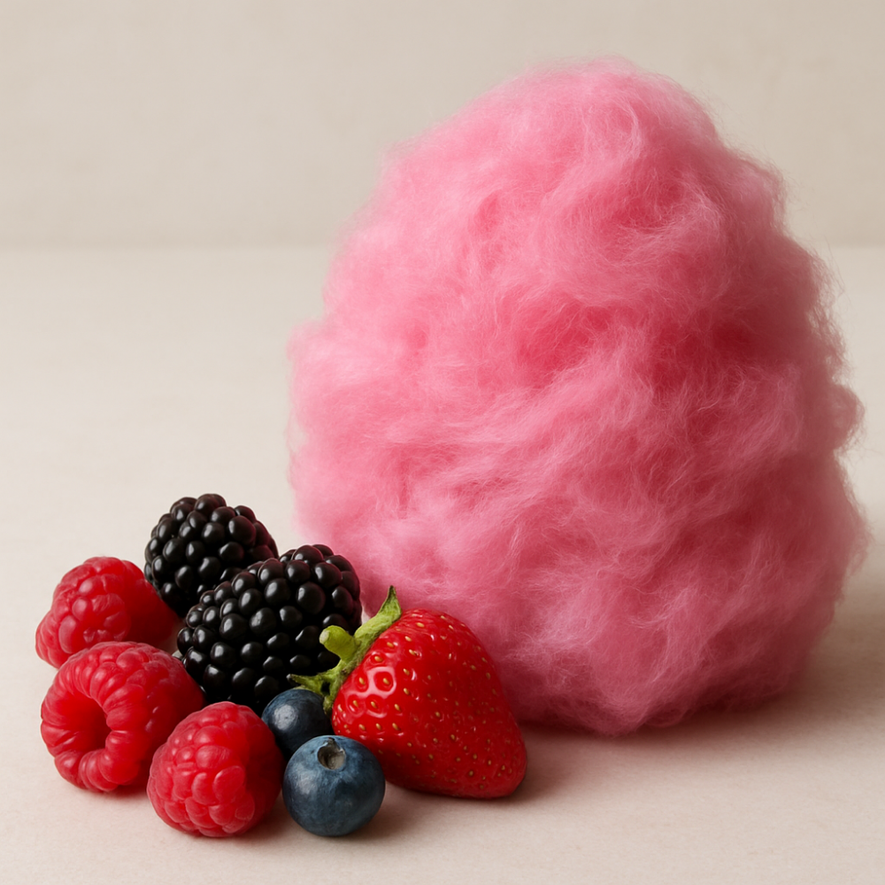 Organic Wild Berry Cotton Candy Floss Sugar
