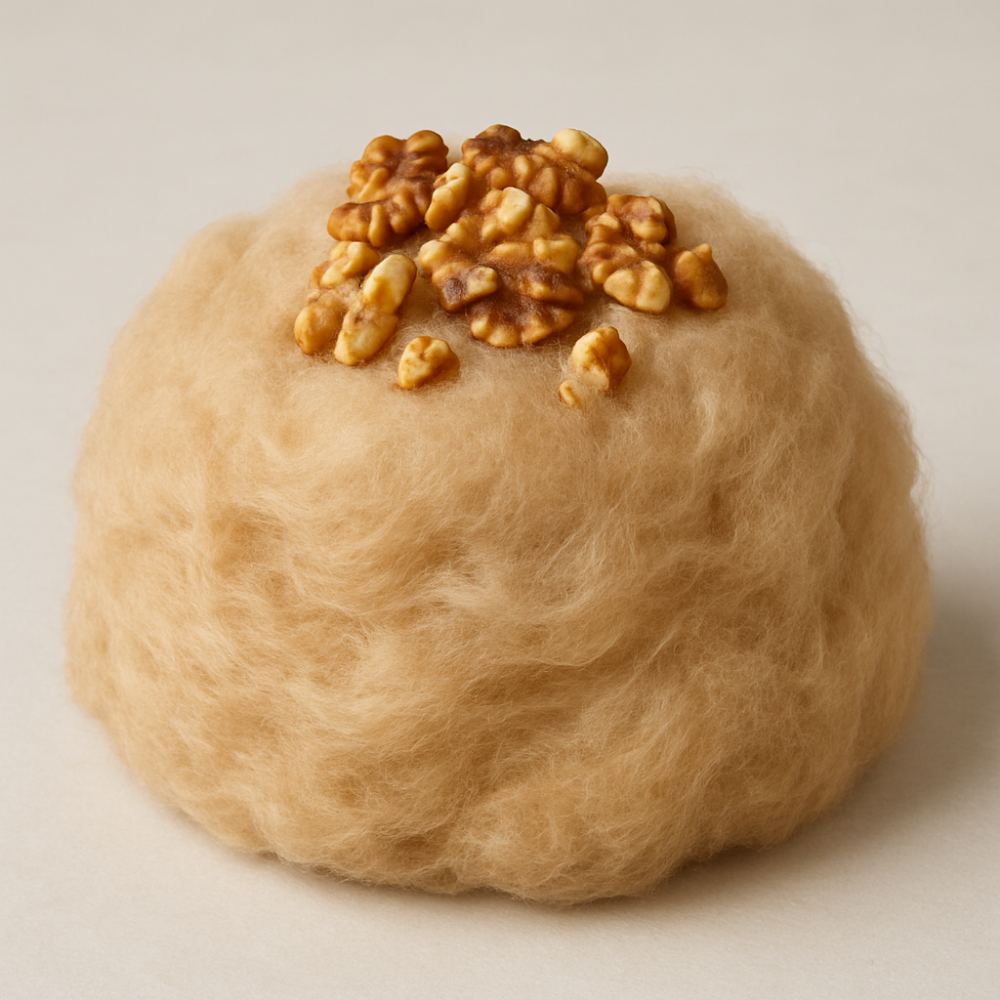 Organic Walnut Cotton Candy Floss Sugar