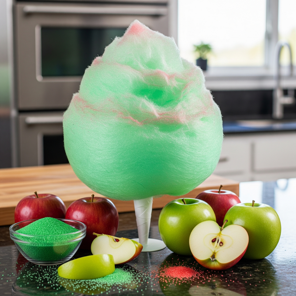 Apple Cotton Candy Floss Sugar
