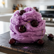 Black Cherry Cotton Candy Floss Sugar