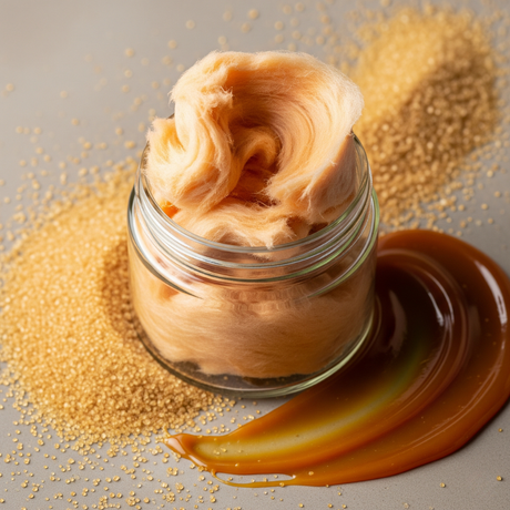 Caramel Cotton Candy Floss Sugar