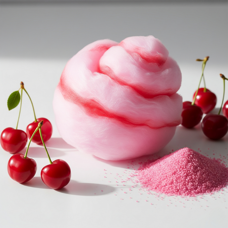 Cherry Cotton Candy Floss Sugar