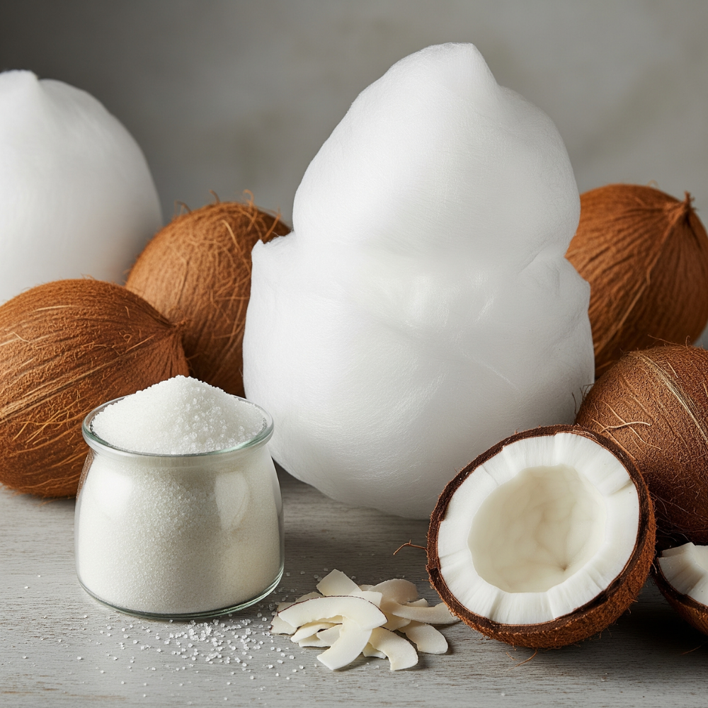 Coconut Cotton Candy Floss Sugar