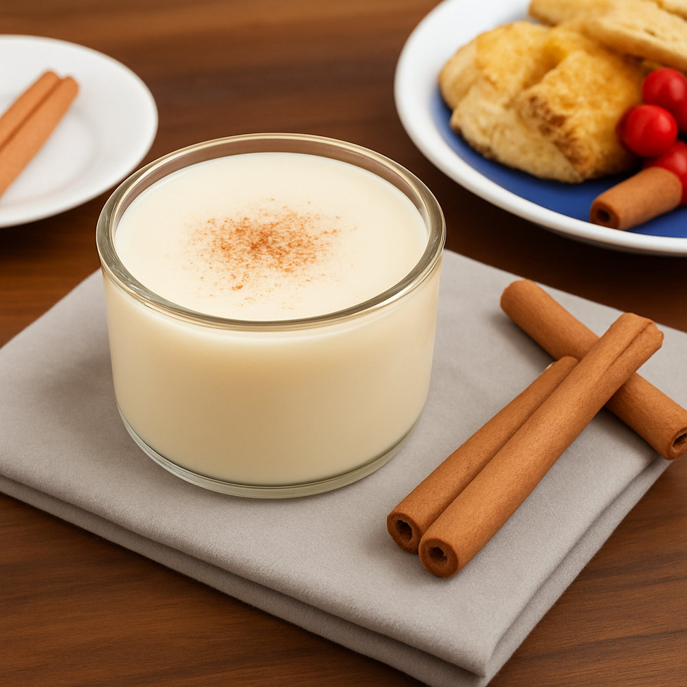 Eggnog Cotton Candy Floss Sugar