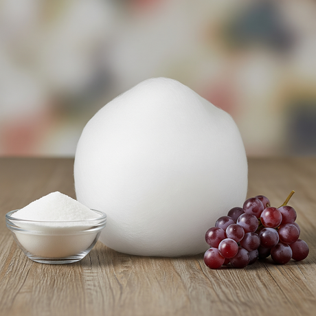 Grape Cotton Candy Floss Sugar (No Color)