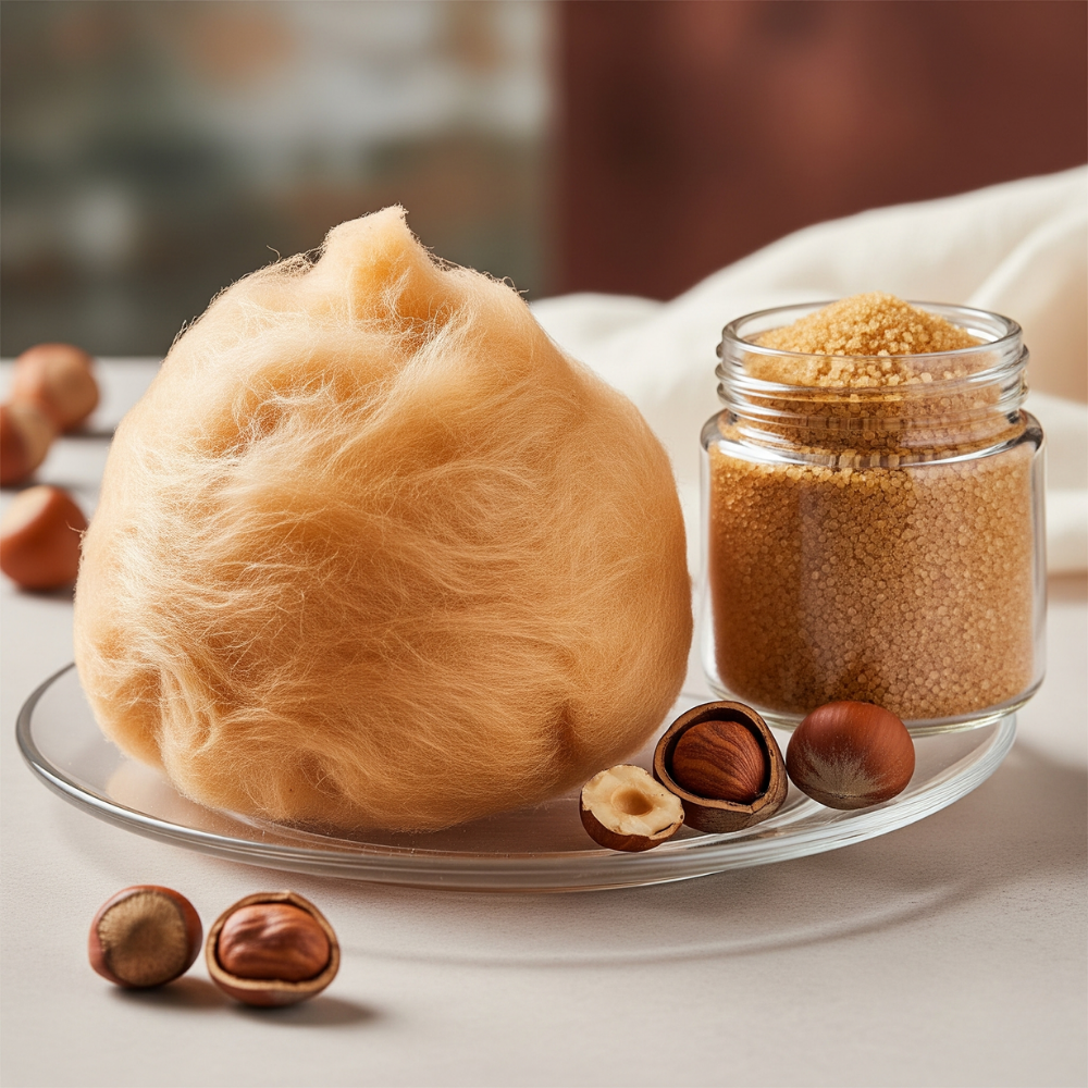 Hazelnut Cotton Candy Floss Sugar