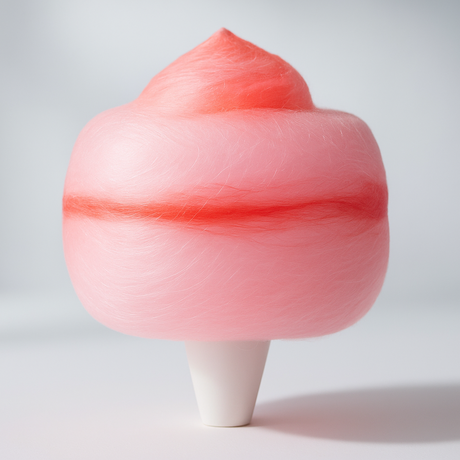Strawberry Cotton Candy Floss Sugar