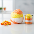 Candy Corn Cotton Candy Floss Sugar