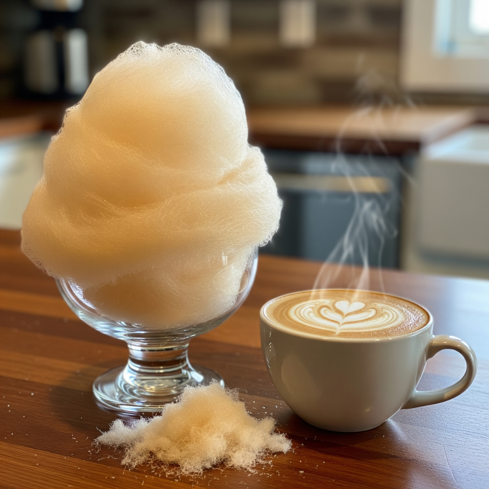 Amaretto Cappuccino Cotton Candy Floss Sugar