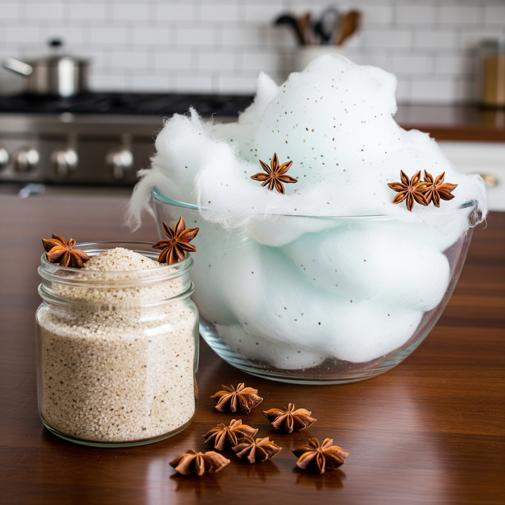 Anise Cotton Candy Floss Sugar