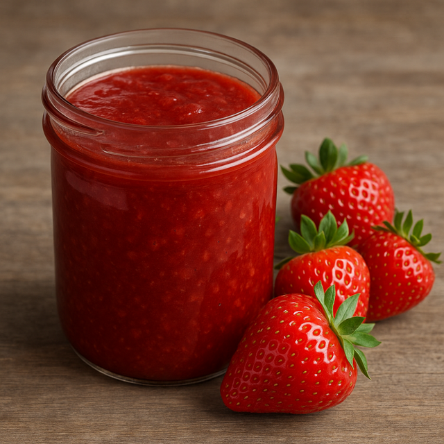 Sugar Free Strawberry Ice Cream Topping