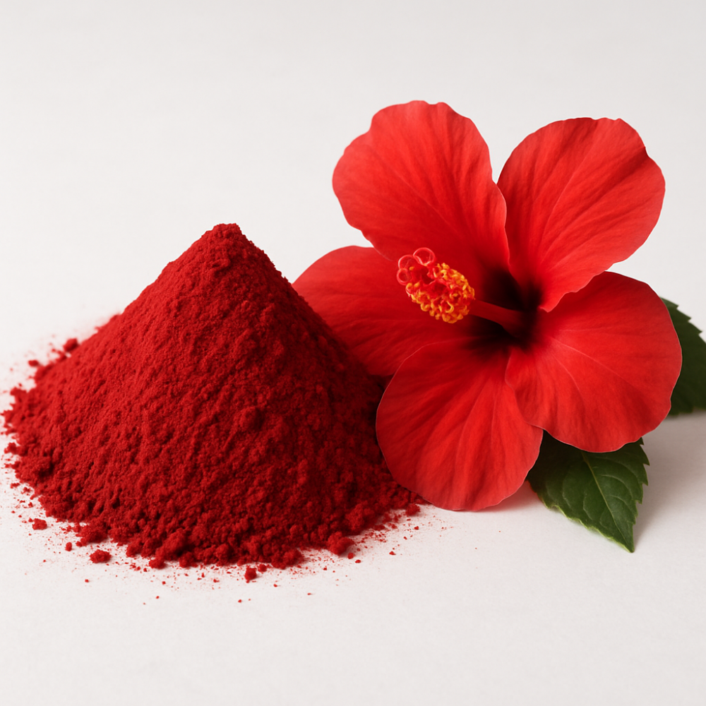 Red Food Coloring made with Hibiscus, Natural