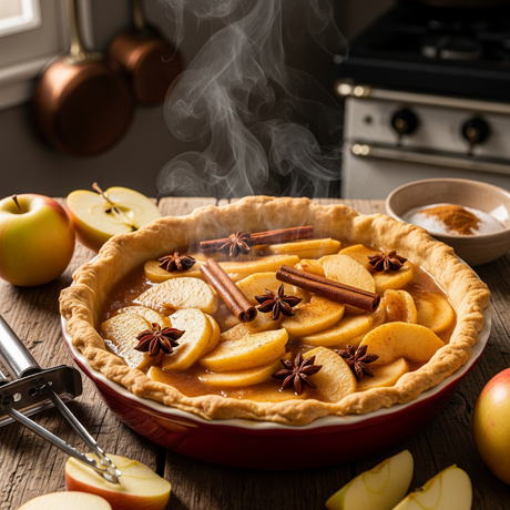 Apple Pie Filling, Topping and Variegate (Kosher, Vegan, Gluten Free, Lactose Free)