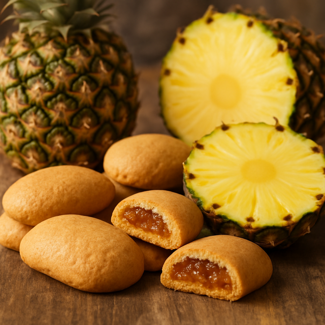 Organic Pineapple Filling, Topping and Variegate