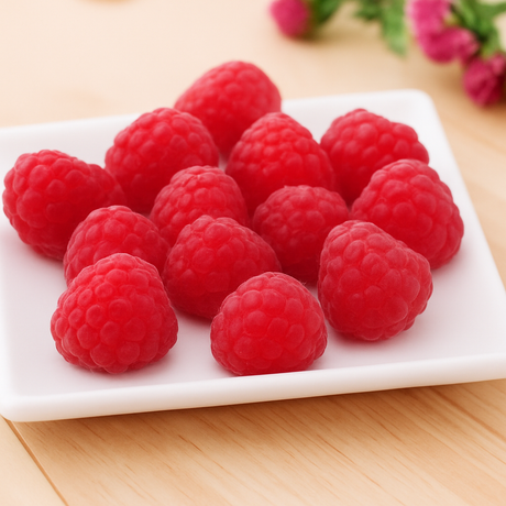 Organic Raspberry Topping and Variegate