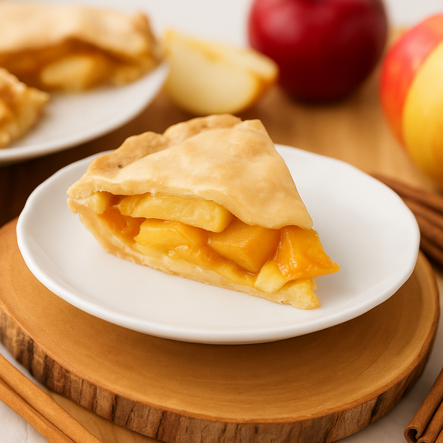 Organic Apple Pie Filling, Topping and Variegate