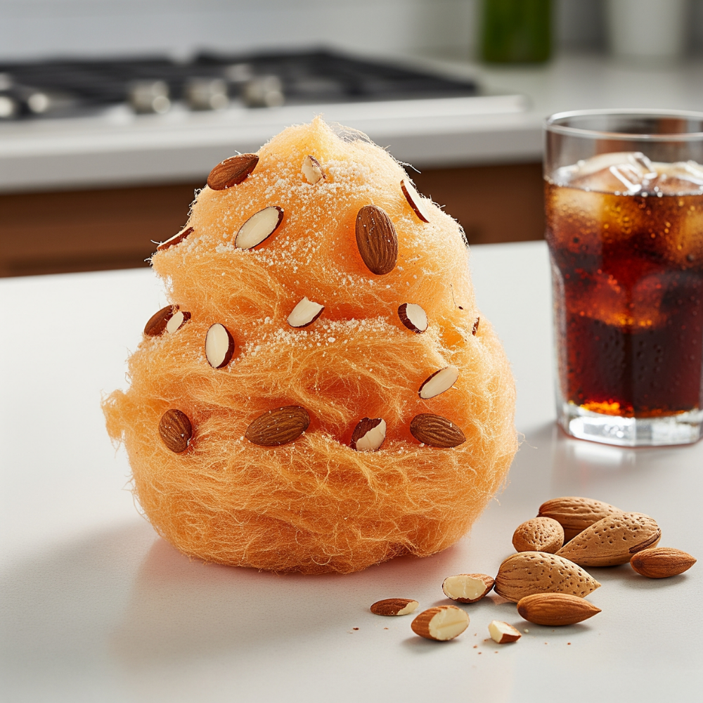 Almond Cola Cotton Candy Floss Sugar