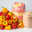 Bell Pepper Cotton Candy Floss Sugar