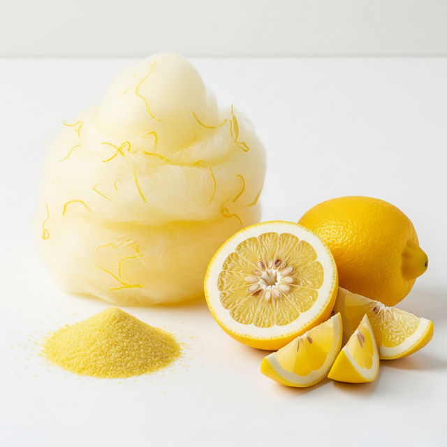 Citron Cotton Candy Floss Sugar