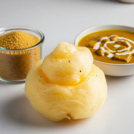 Curry Cotton Candy Floss Sugar