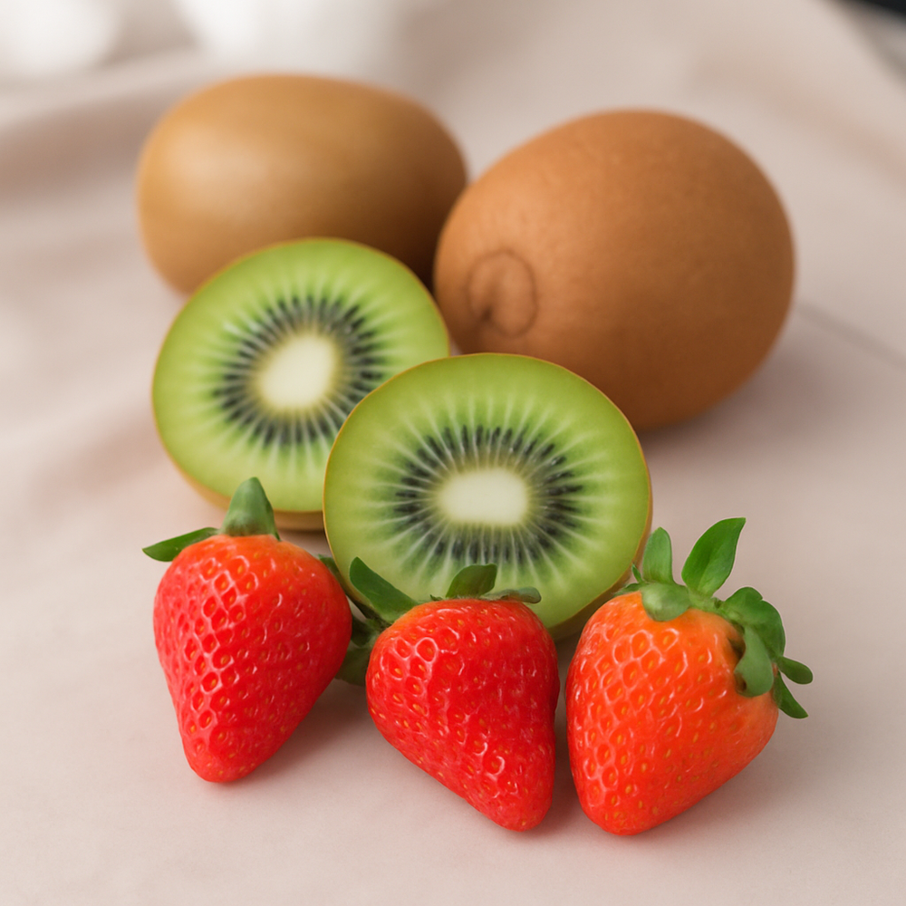 Kiwi Strawberry Cotton Candy Floss Sugar