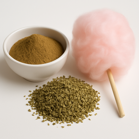 Organic Marjoram Cotton Candy Floss Sugar