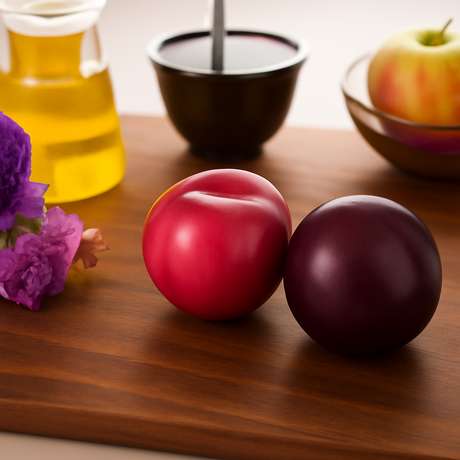 Plum Apricot Cotton Candy Floss Sugar