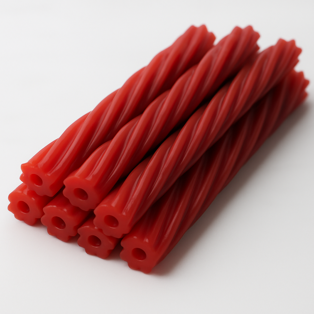 Red Licorice Cotton Candy Floss Sugar