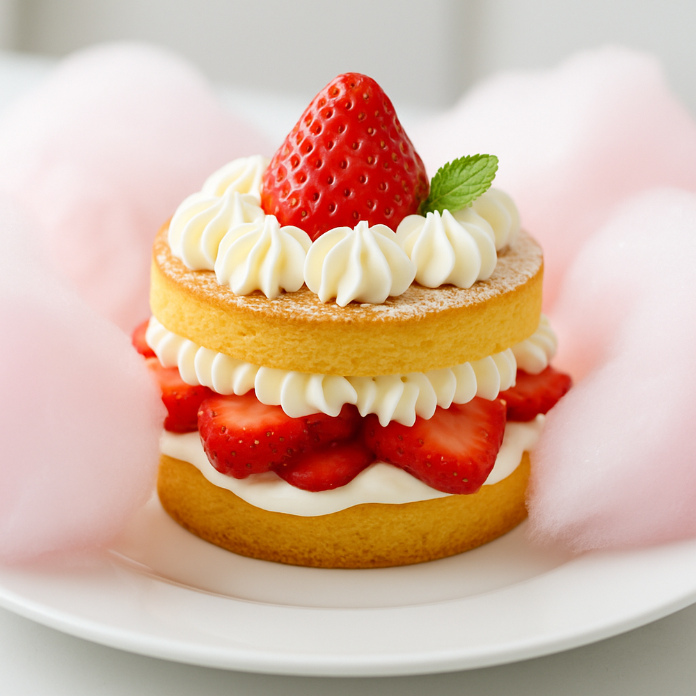 Strawberry Shortcake Cotton Candy Floss Sugar