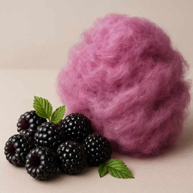 Organic Black Raspberry Cotton Candy Floss Sugar