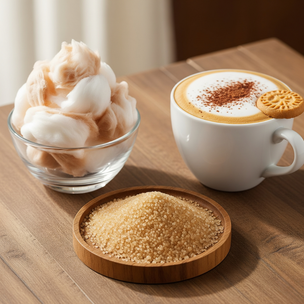 Cappuccino Amaretto Cotton Candy Floss Sugar